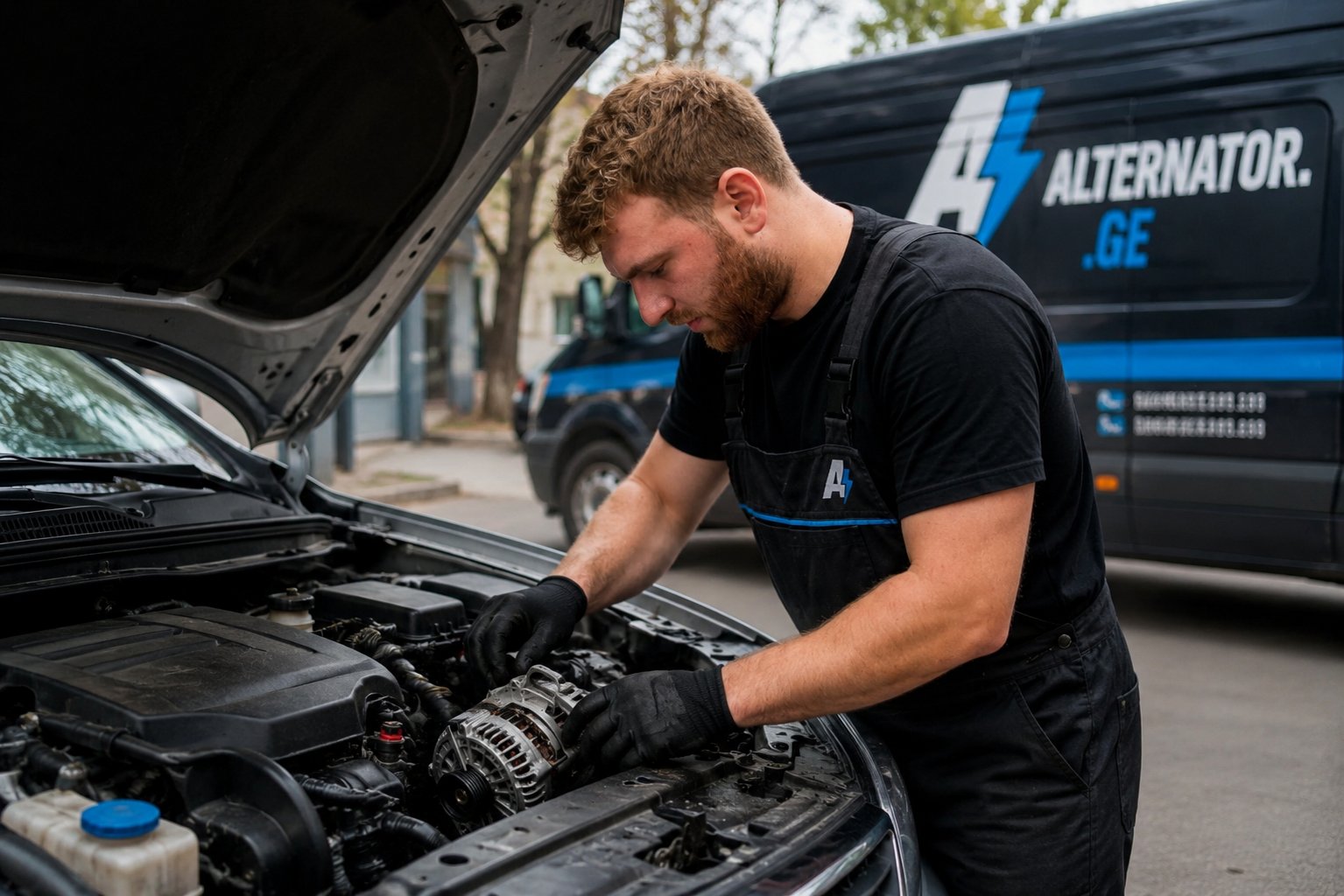 გენერატორის შეკეთება გამოძახებით — ALTERNATOR GEORGIA
